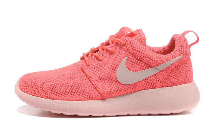 nike Roshe femmes running chaussures rose (4)